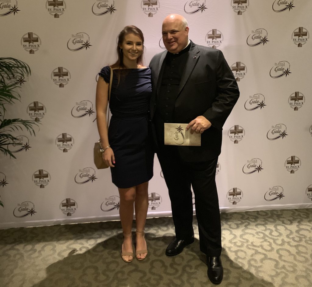 Education & Youth Development – Ania DeJoy and Monsignor Marcaccio