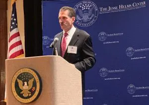 Jesse Helms Center president, John